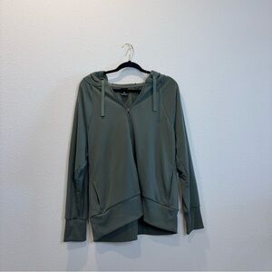 Green Nike zip up